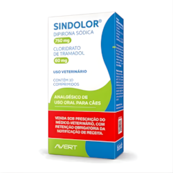 Sindolor 750MG/60MG Para Cães