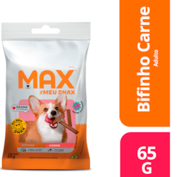 SNACK MAX BIFINHO CARNE 65G