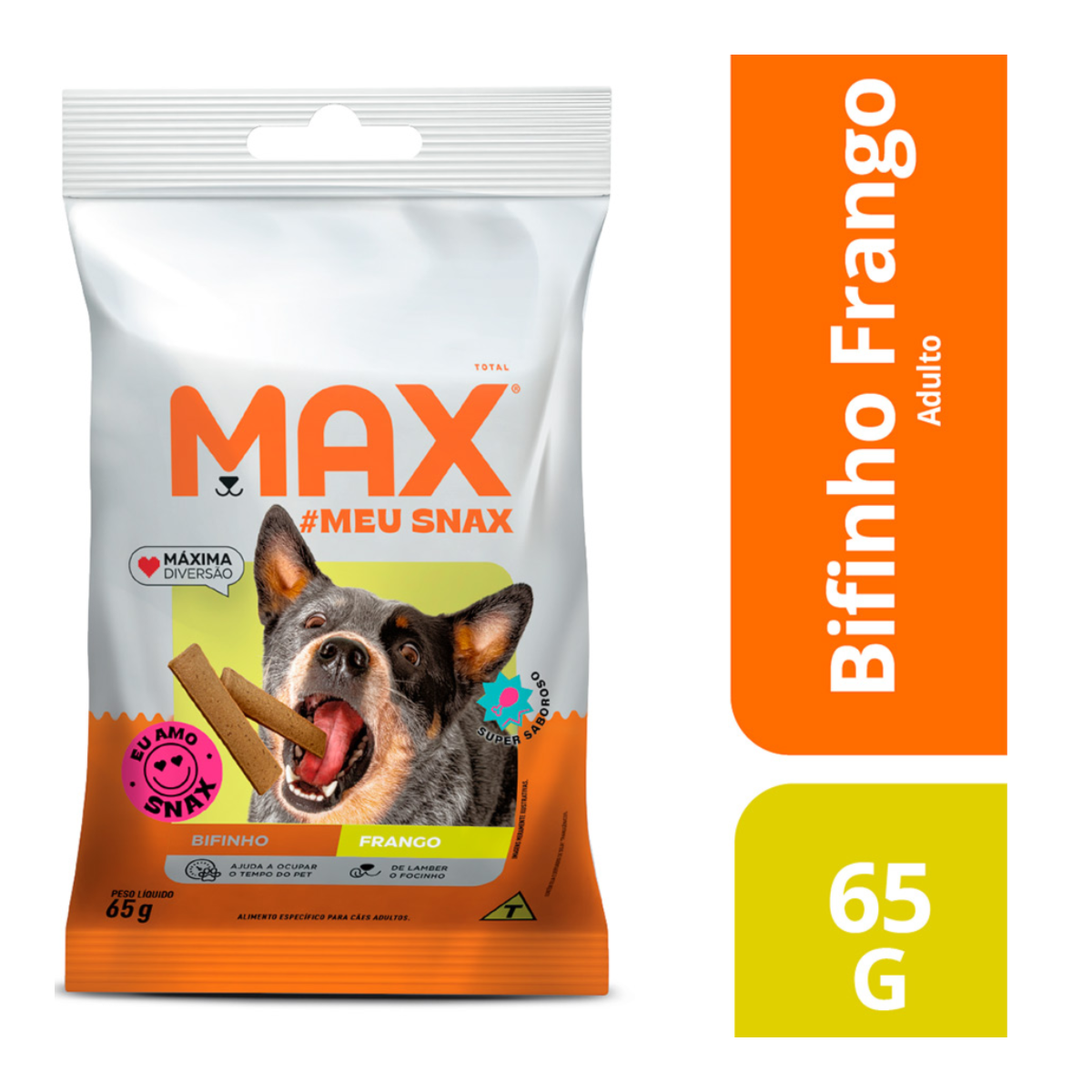 SNACK MAX BIFINHO FRANGO 65G