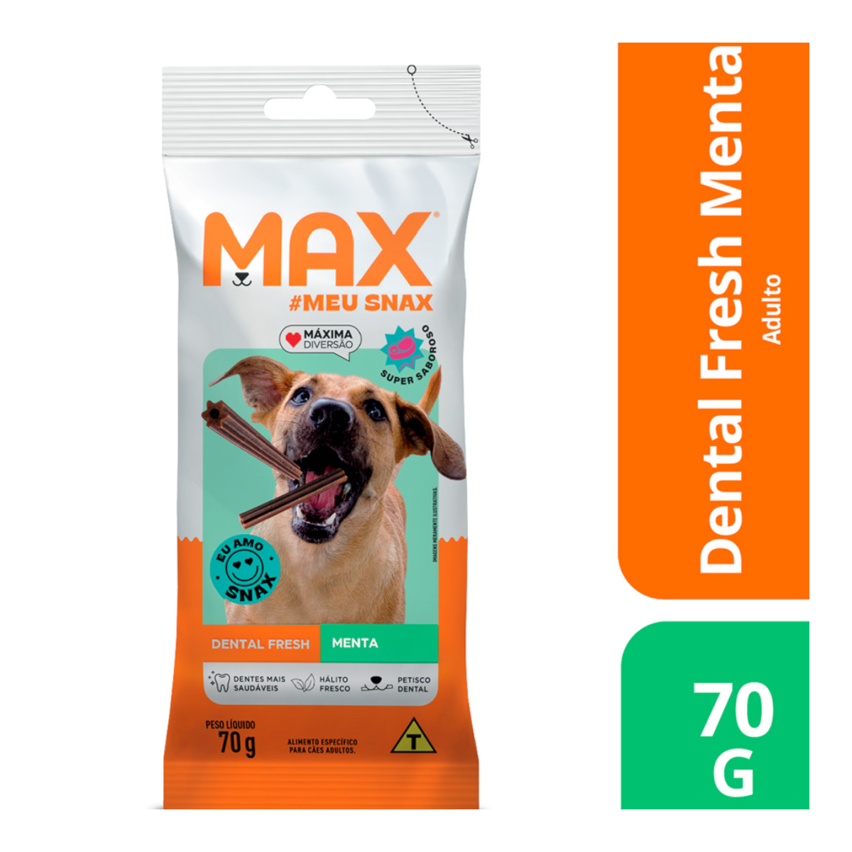 SNACK MAX DENTAL FRESH 70G