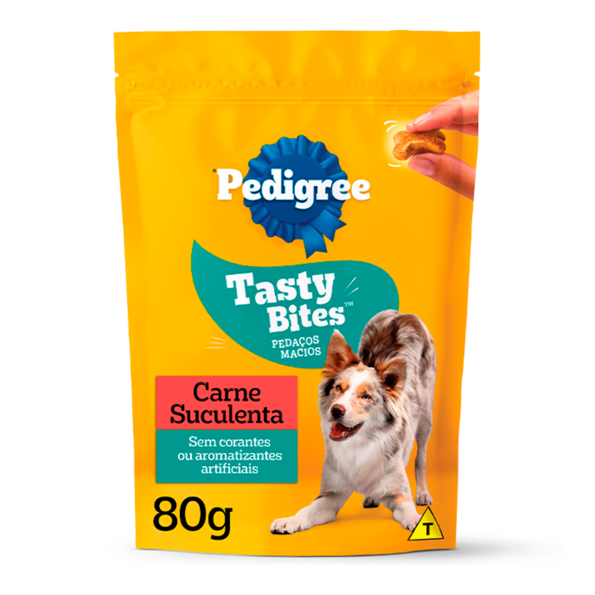Snack Pedigree Tasty Bites Carne 80g