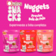 Snack Quatree Nuggets Previne Bola de Pelo para Gatos Sabor Frango 150g