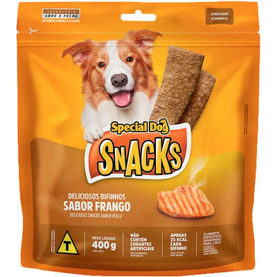 Snack Special Dog Frango 400g - Pet Cães e Cia
