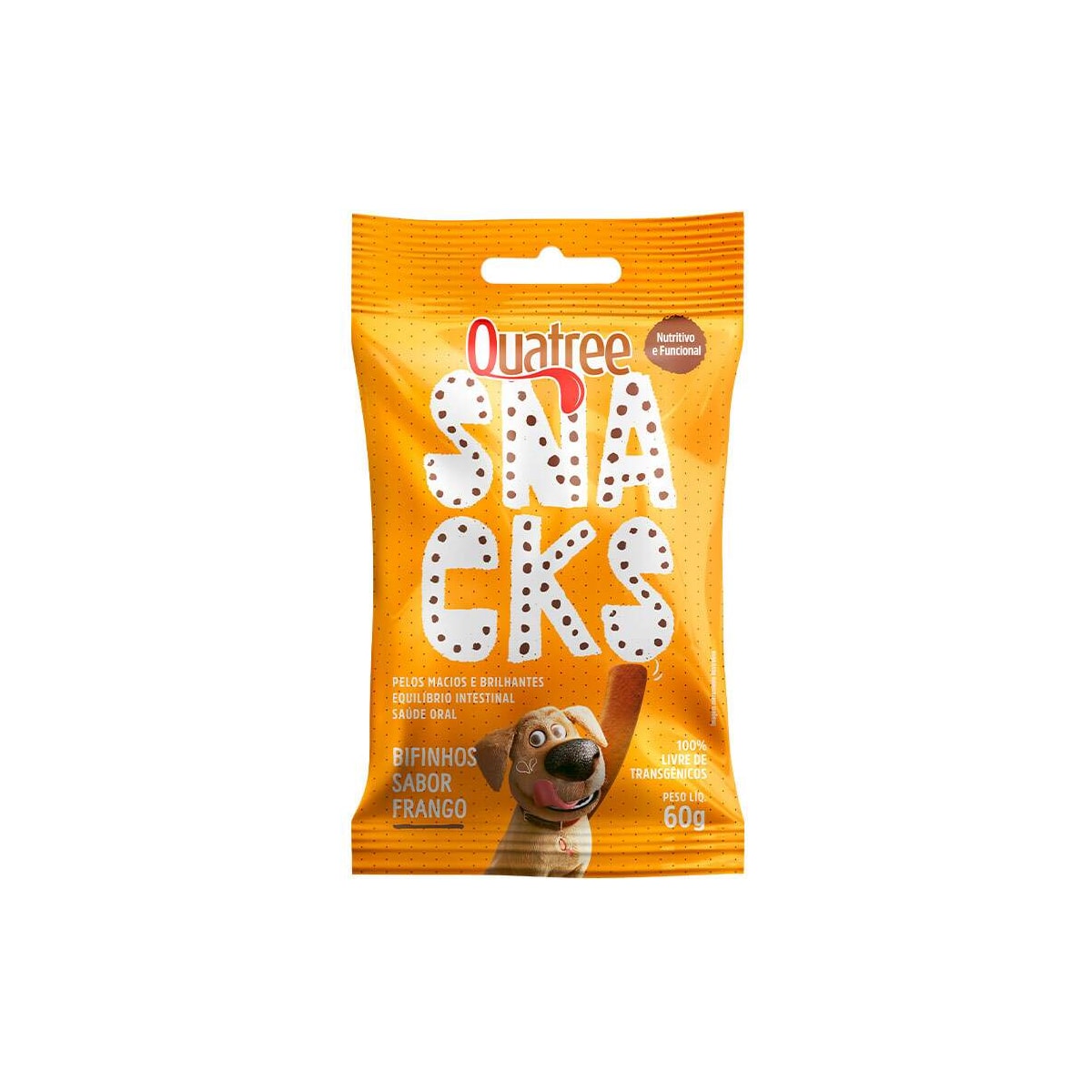 Snacks Bifinhos Quatree Sabor Frango 60G