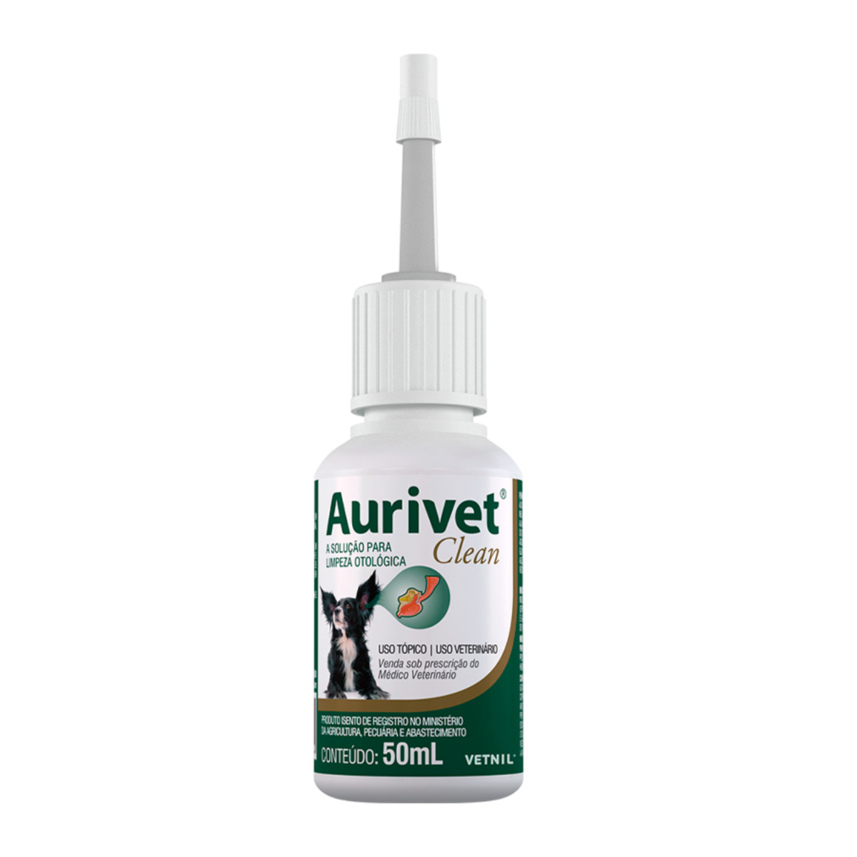Solução Auricular Vetnil Aurivet Clean 500ml