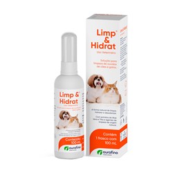 Solução para Limpeza de Ouvidos Limp e Hidrat em Cães e Gatos