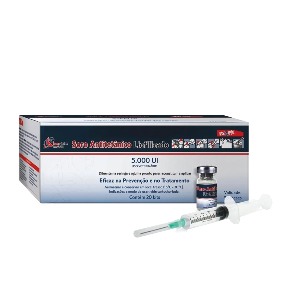 SORO ANTITETANICO LEMA 5000UI. 5ML