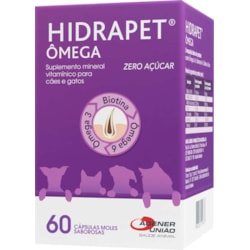 Suplemento Agener Hidrapet Ômega Zero Açúcar