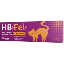 Suplemento Alimentar Avert HB Fel para Gatos