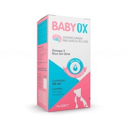 Suplemento Alimentar Baby OX para Cães e Gatos Filhotes
