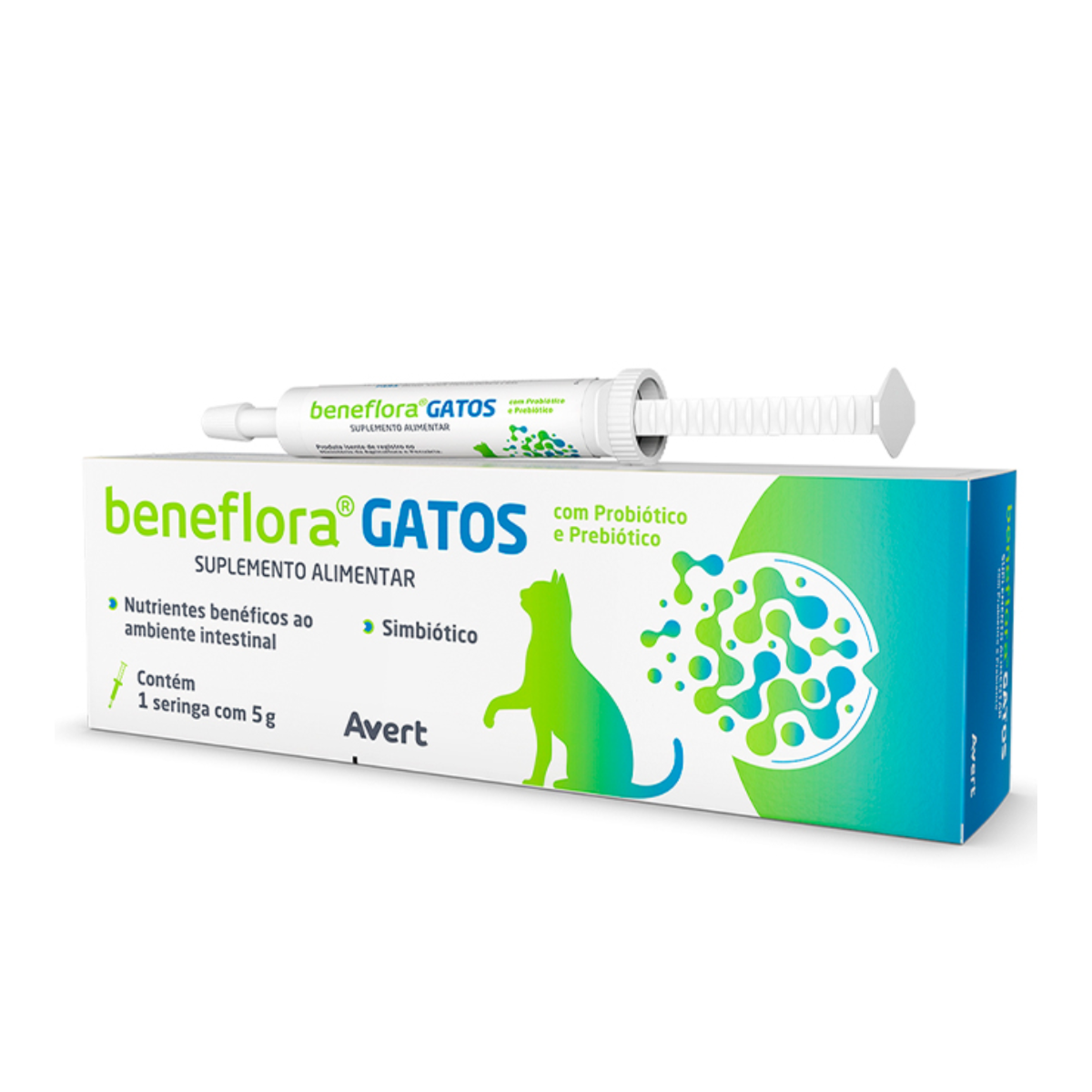 Suplemento Alimentar Beneflora Pasta 5g para Gatos