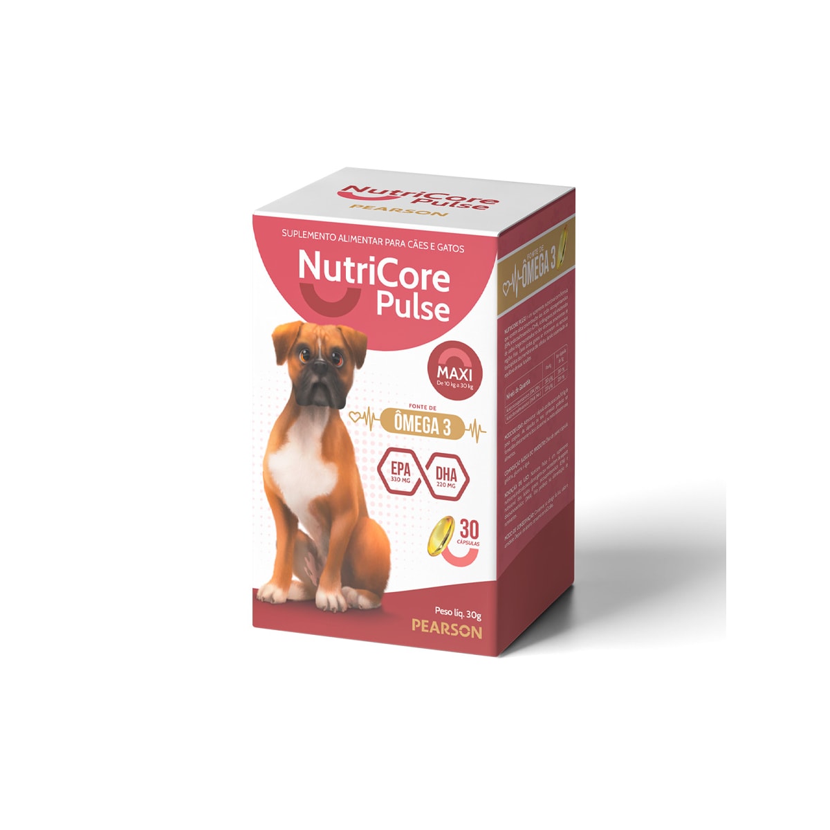 Suplemento Alimentar NutriCore Pulse Maxi para Cães - 30 capsulas