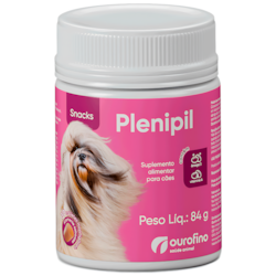 Suplemento Alimentar Plenipil Snacks para Cães 84g