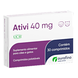 Suplemento Ativi para Cães e Gatos 40mg