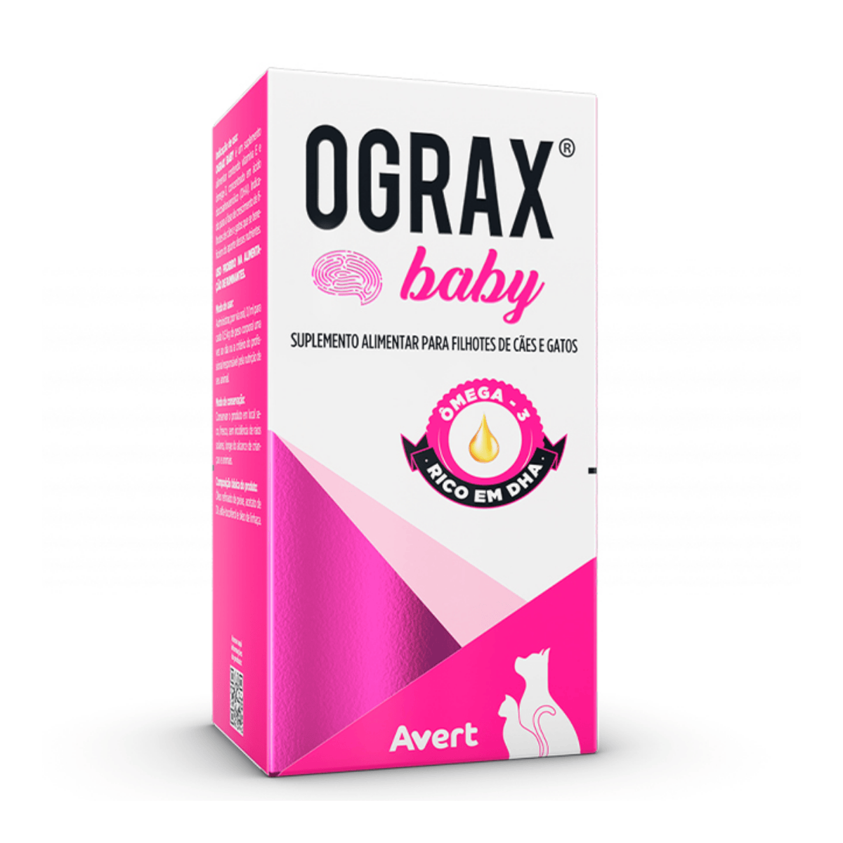 Suplemento Avert Ograx Baby para Cães e Gatos 30 ml