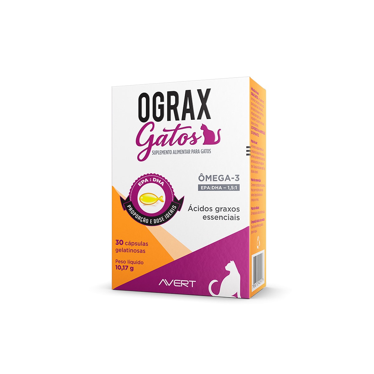 Suplemento Avert Ograx para Gatos