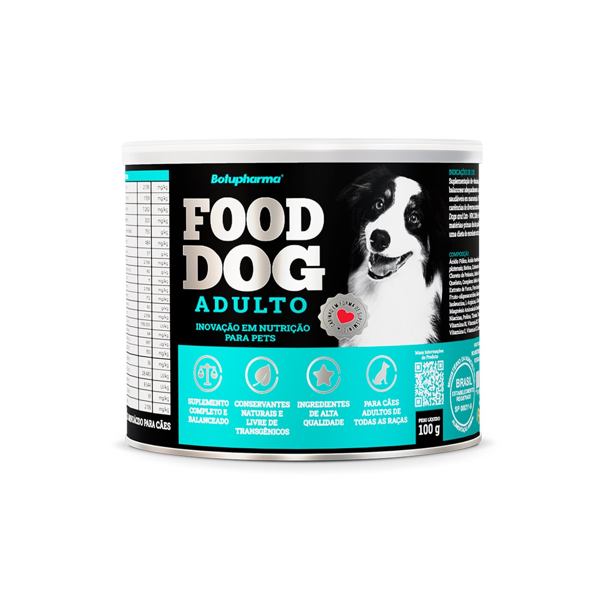 Suplemento Food Dog Botupharma Adulto