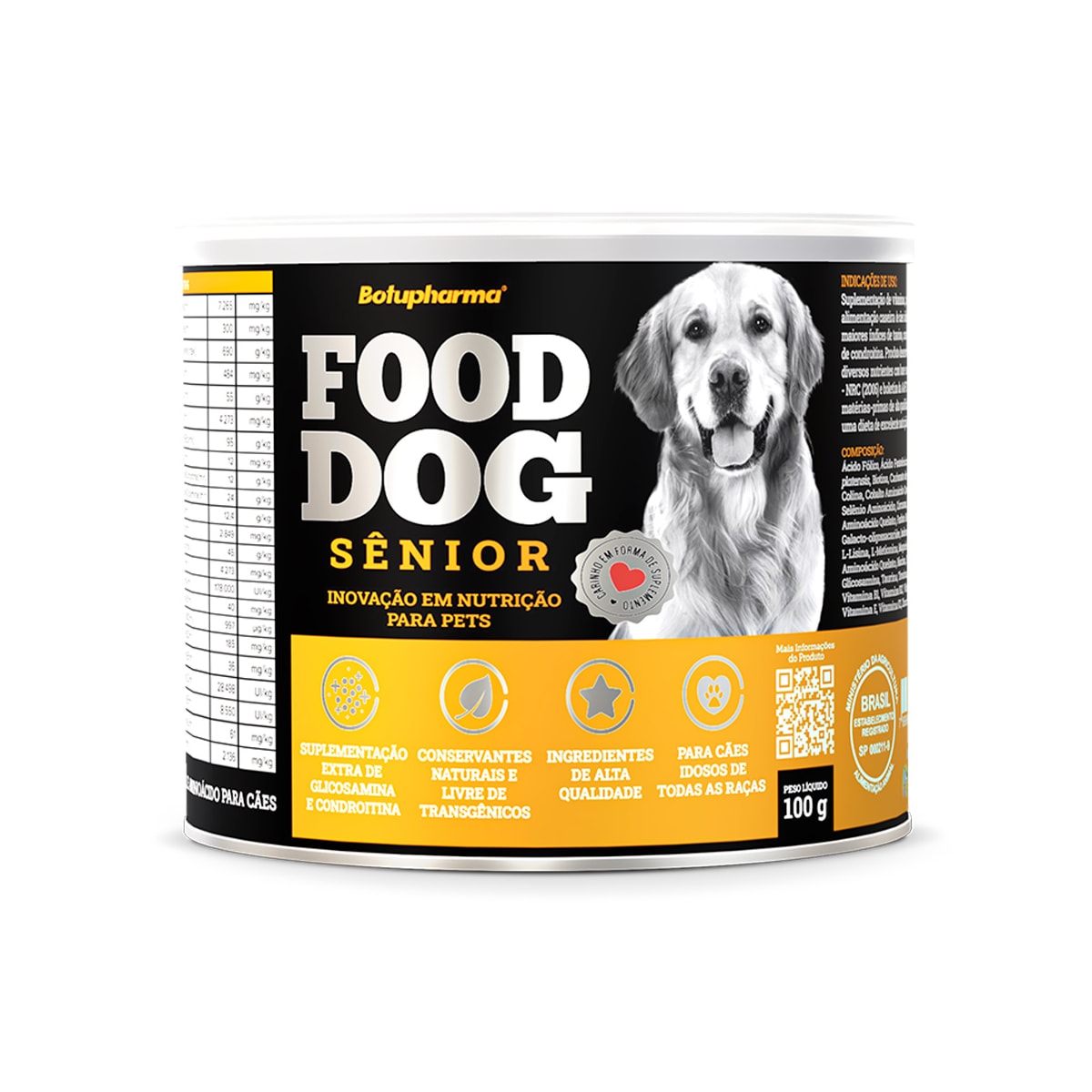 Suplemento Food Dog Botupharma Sênior