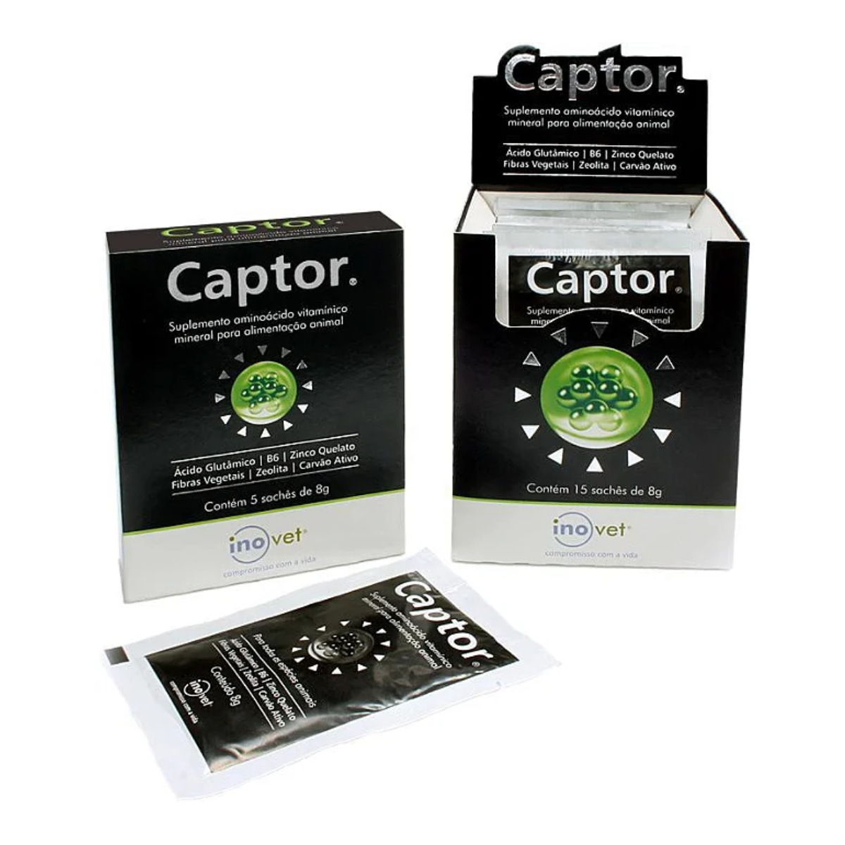 Suplemento Inovet Captor Sachês 8g