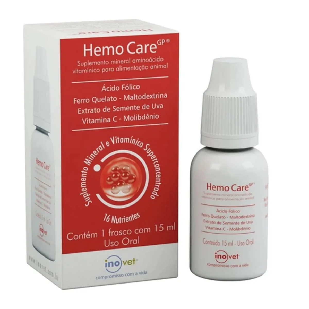 SUPLEMENTO INOVET HEMO CARE GP 15ML