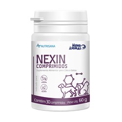 Suplemento Nutrisana Nexin para Cães e Gatos 30 Comprimidos