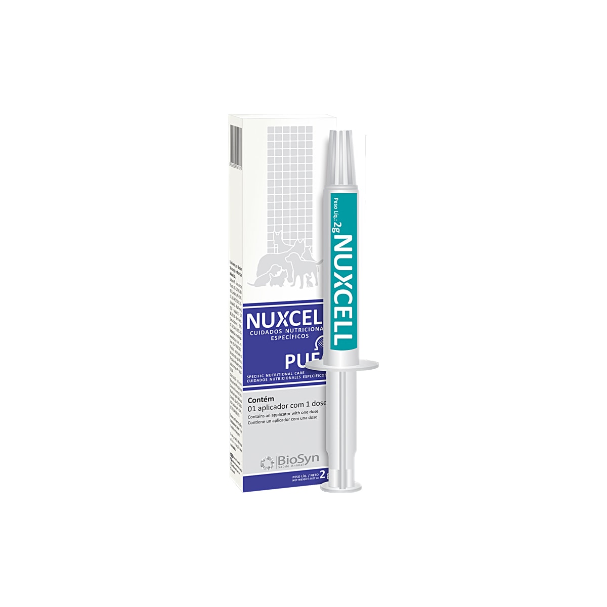 Suplemento Nuxcell Pufa para Cães 2gr