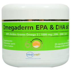 Suplemento Omegaderm 30% 1000mg EPA + DHA – 30 Cápsulas
