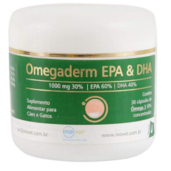 Suplemento Omegaderm 30% 500mg EPA + DHA – 30 Cápsulas