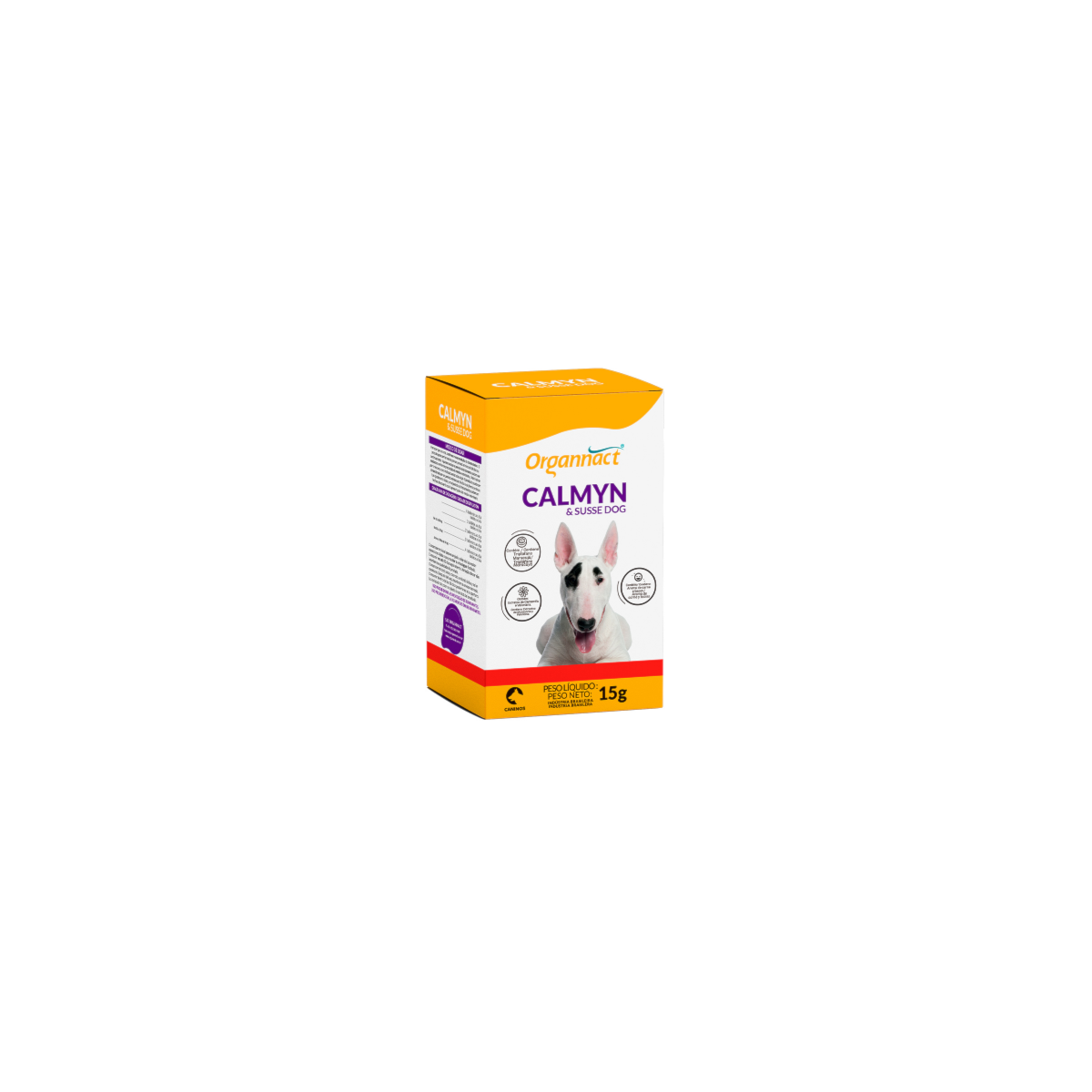 Suplemento Organnact Calmyn & Susse para Cães 15 g