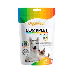 Suplemento Organnact Compplet Mix A-Z para Cães e Gatos