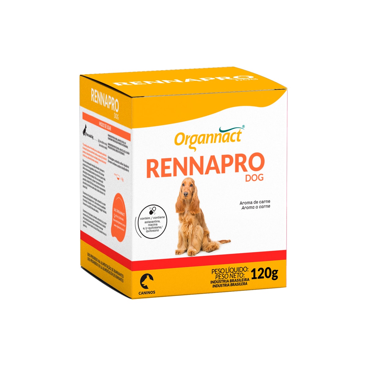 Suplemento Organnact Rennapro Dog para Cães