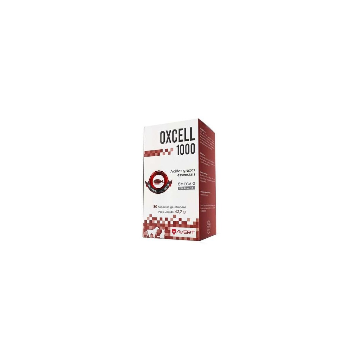 Suplemento Oxcell 1000mg com 30 Tabletes