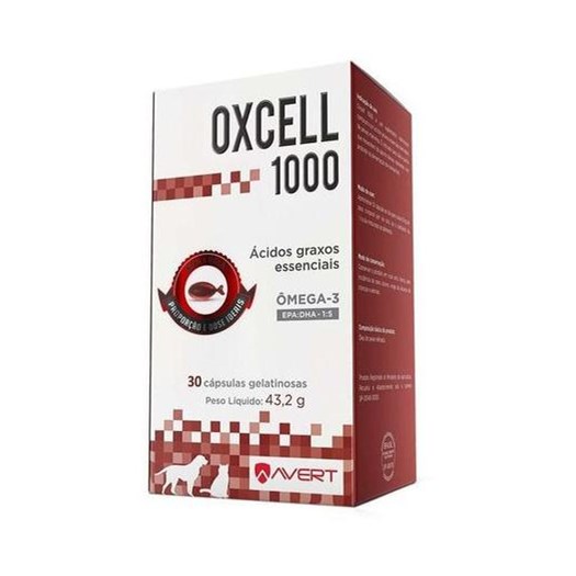 Suplemento Oxcell 1000mg com 30 Tabletes