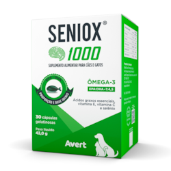 Suplemento Seniox 500mg com 30 Cápsulas