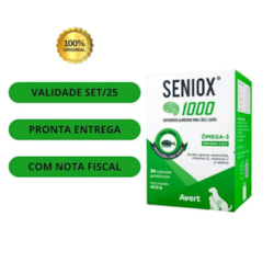 Suplemento Seniox 500mg com 30 Cápsulas