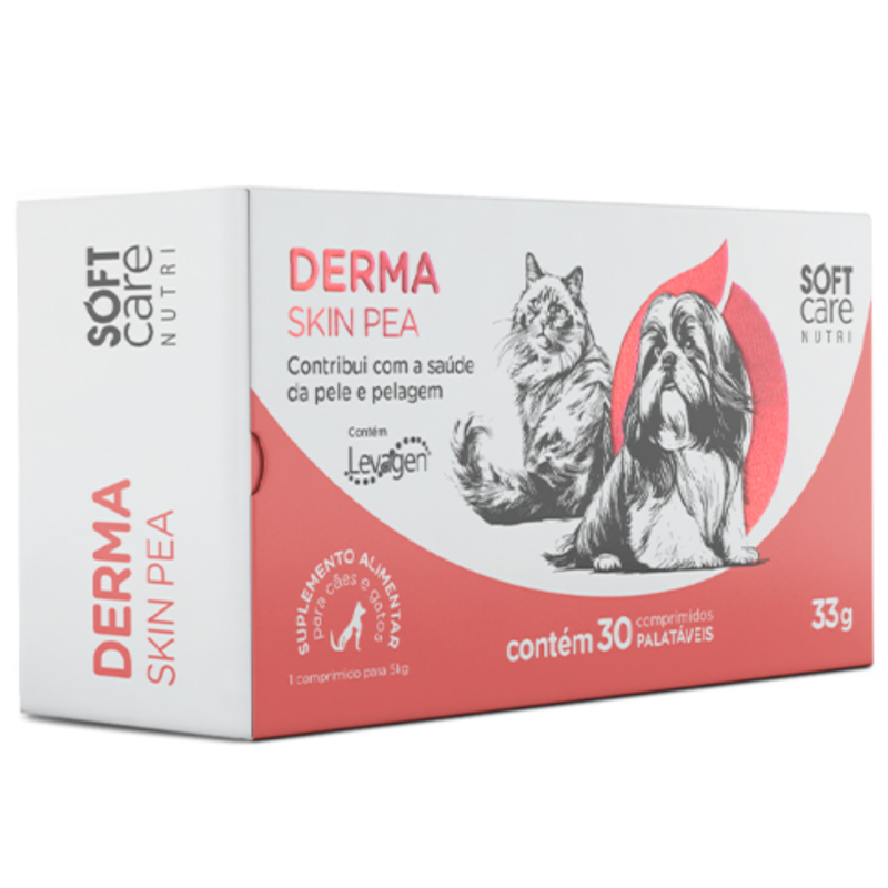 Suplemento Soft Care Nutri Derma Skin 30 Comprimidos - Pet Cães e Cia