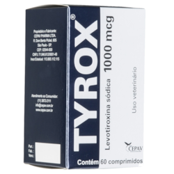 Suplemento Tyrox 1000mcg – 60 Comprimidos