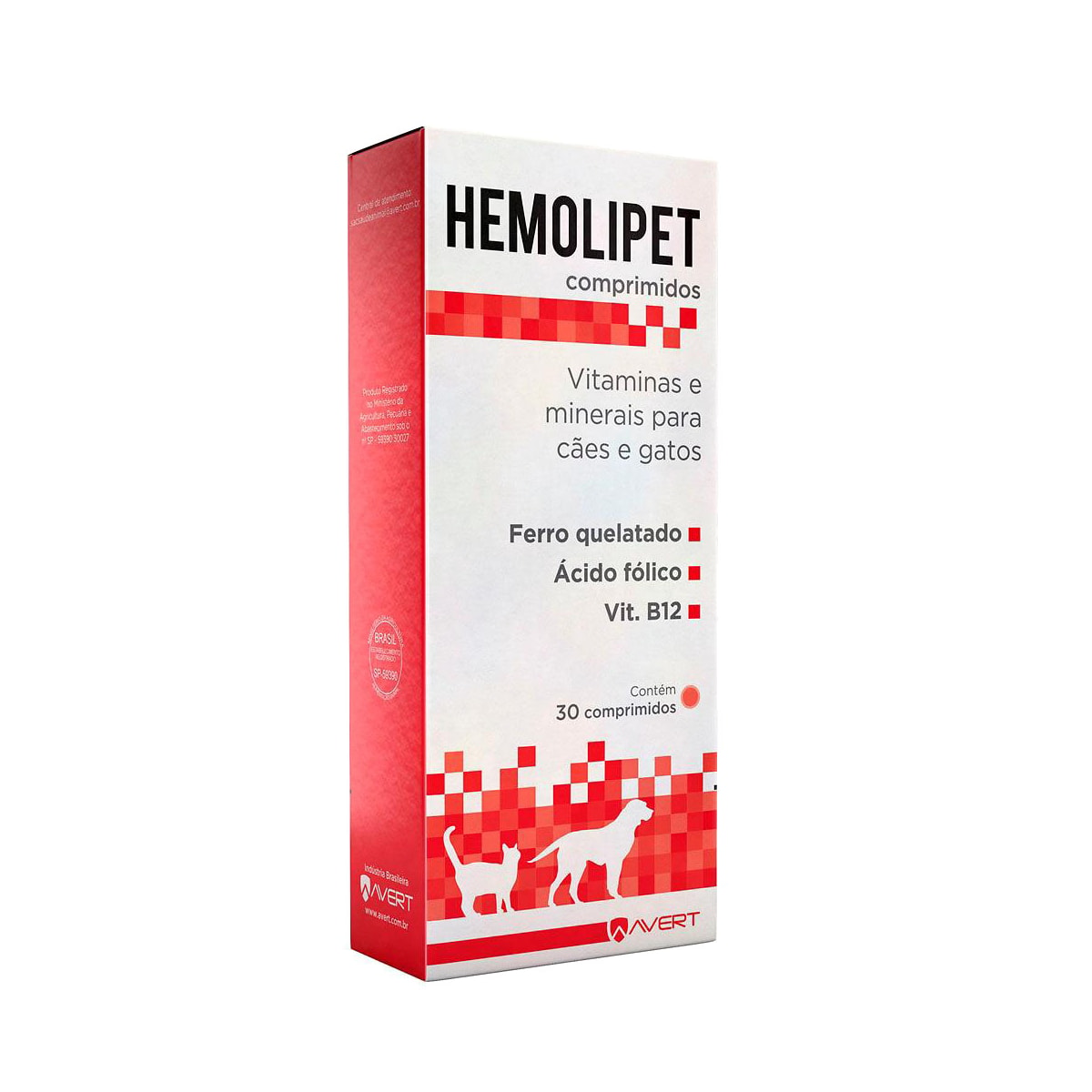 Suplemento Vitamínico Avert Hemolipet