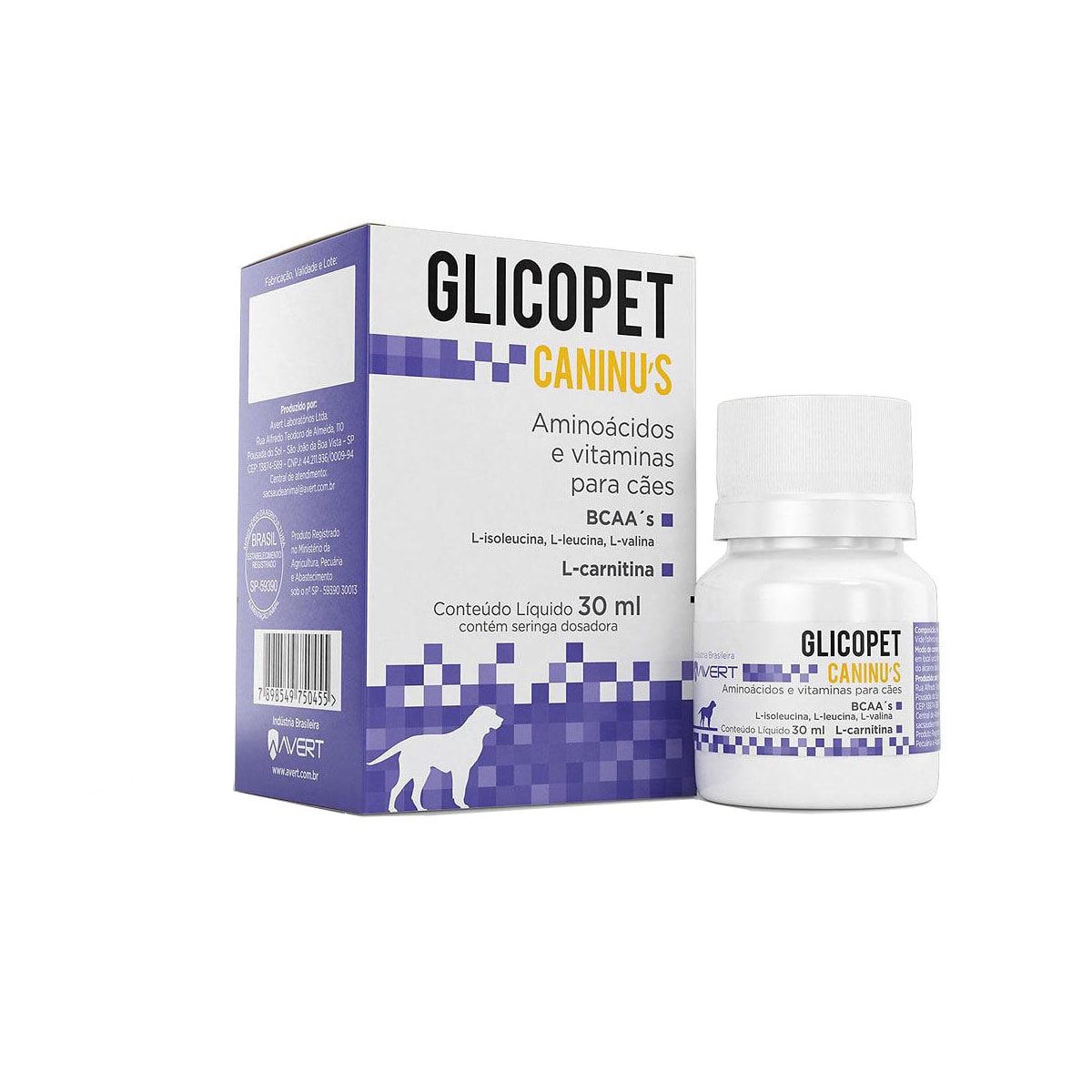 Suplemento Vitamínico Glicopet Caninus