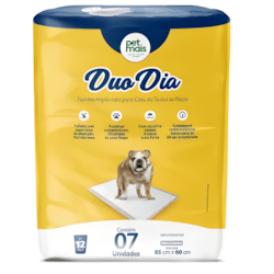 Tapete Higiênico Duo Dia para Cães 85x60cm – 7 Unidades