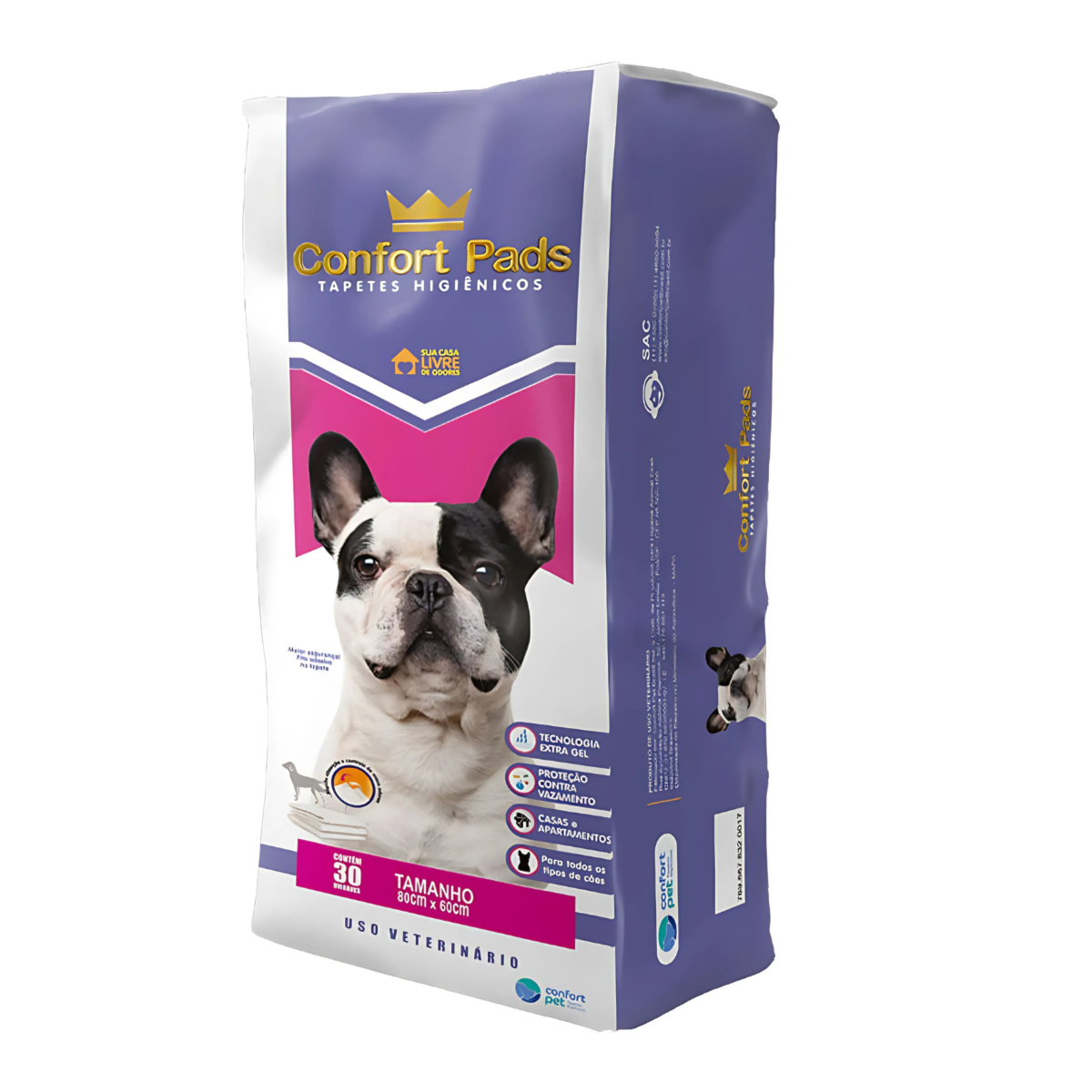Tapetes Higiênicos Confort Pads 80 cm