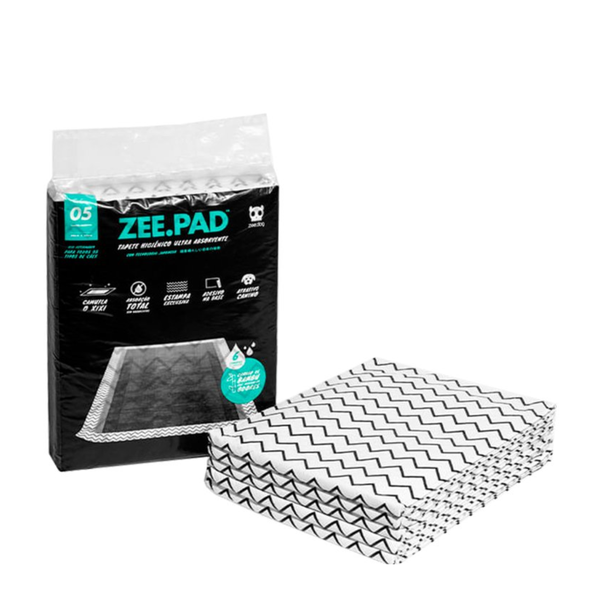TAPETES HIGIENICOS ZEEPAD (5UND)(60X80)