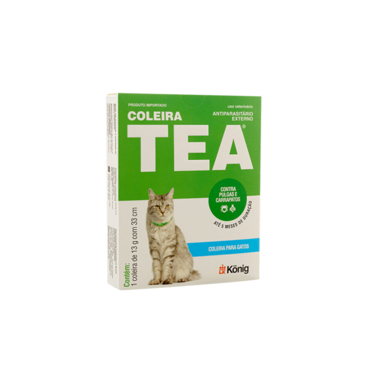 Tea Coleira Antipulgas para Gatos 33 cm