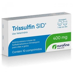 Trissulfin Sid Antibiótico 400mg com 10 Comprimidos