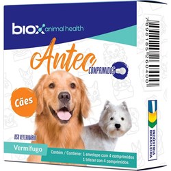 Vermífugo Biox Antec para Cães
