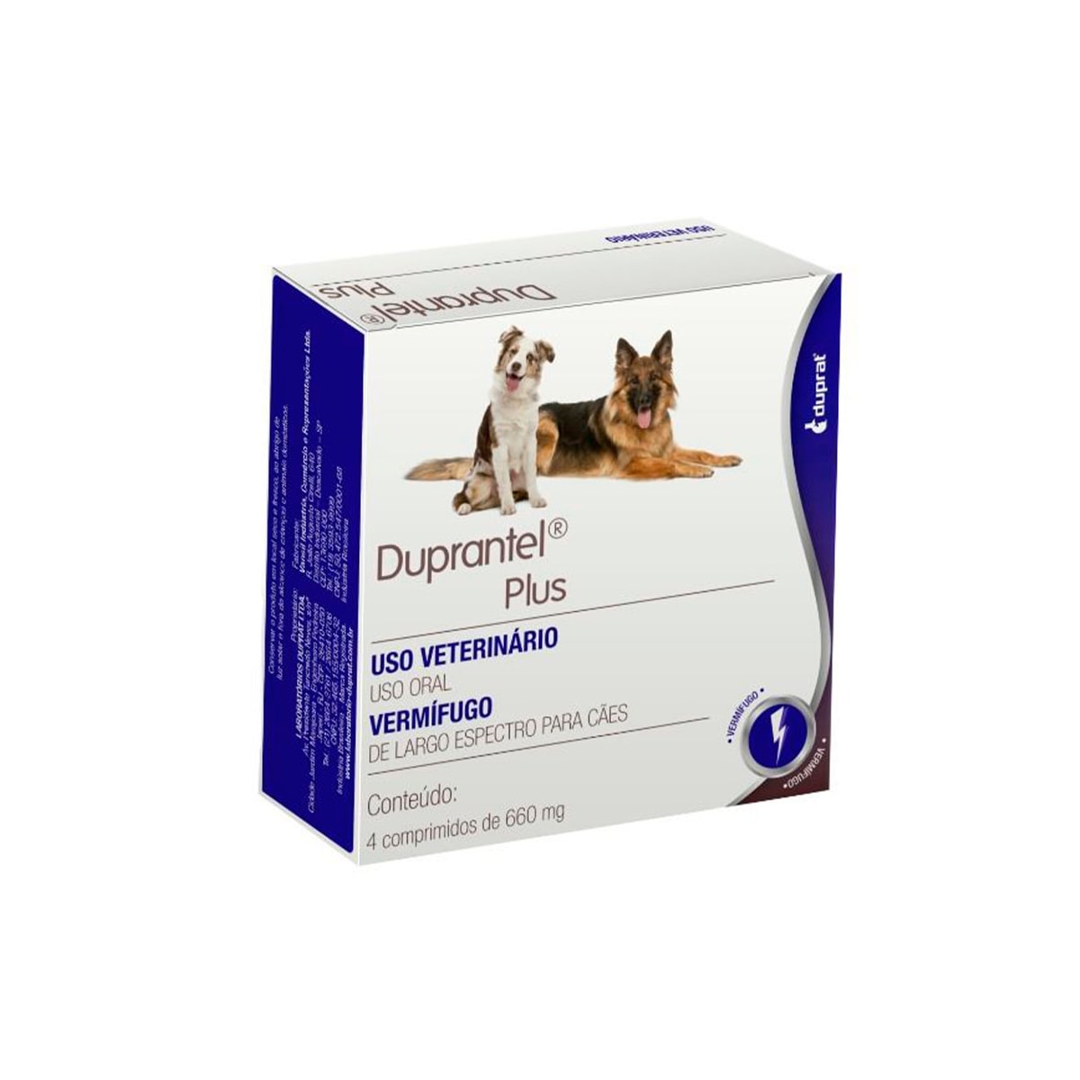 Vermífugo Duprantel Plus para Cães