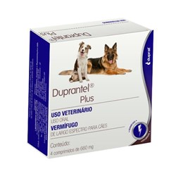Vermífugo Duprantel Plus para Cães