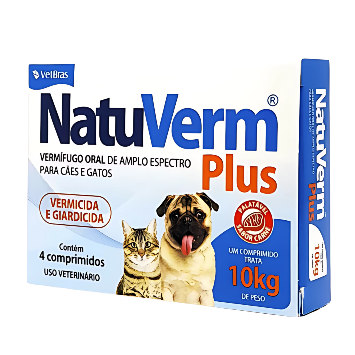 Vermífugo Natu Verm Plus 660mg