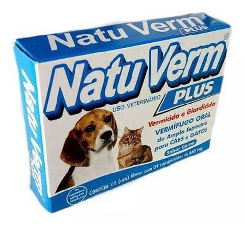 Vermífugo Natu Verm Plus - Pet Cães E Cia