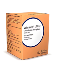 VETMEDIN (1,25MG)(50 COMPRIMIDOS)